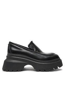 Loafersy MICHAEL Michael Kors 40F4SSFP8L Czarny ze sklepu eobuwie.pl w kategorii Lordsy damskie - zdjęcie 183971068