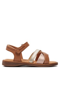 Sandały Froddo Lore N-Straps G3150247-2 M Brązowy ze sklepu eobuwie.pl w kategorii Sandały dziecięce - zdjęcie 183971125