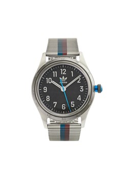 Zegarek adidas Originals Style Code Four AOSY22525 Srebrny ze sklepu eobuwie.pl w kategorii Zegarki - zdjęcie 183971135