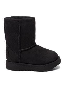 Śniegowce Ugg T Classic Short II Wp 1019646T Czarny ze sklepu eobuwie.pl w kategorii Buty zimowe dziecięce - zdjęcie 183971165