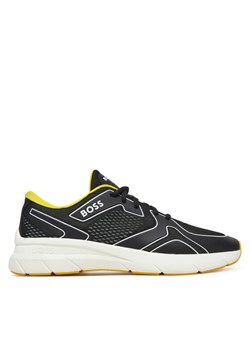 Sneakersy BOSS 50498933 Czarny ze sklepu eobuwie.pl w kategorii Buty sportowe męskie - zdjęcie 183971166