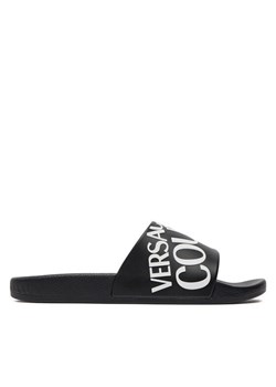 Klapki Versace Jeans Couture 76YA3SQ1 Czarny ze sklepu eobuwie.pl w kategorii Klapki męskie - zdjęcie 183971188