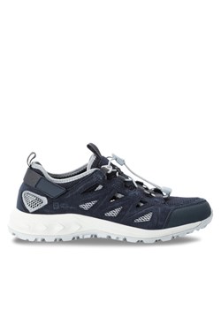 Trekkingi Jack Wolfskin Woodland 2 Hybrid Low 4051351 Szary ze sklepu eobuwie.pl w kategorii Buty trekkingowe damskie - zdjęcie 183971378