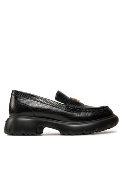 Loafersy KARL LAGERFELD KL42111 Czarny ze sklepu eobuwie.pl w kategorii Lordsy damskie - zdjęcie 183971419