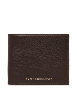 Mały Portfel Męski Tommy Hilfiger Th Premium Mini Cc Wallet AM0AM10606 Brązowy ze sklepu eobuwie.pl w kategorii Portfele męskie - zdjęcie 183971455