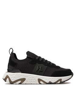 Sneakersy KARL LAGERFELD KL62440 Czarny ze sklepu eobuwie.pl w kategorii Buty sportowe damskie - zdjęcie 183971685