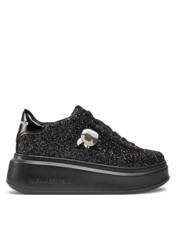 Sneakersy KARL LAGERFELD KL63531N Czarny ze sklepu eobuwie.pl w kategorii Buty sportowe damskie - zdjęcie 183971717