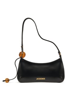 Torebka JACQUEMUS Le Bisou Perle 231BA057-3000 Czarny ze sklepu eobuwie.pl w kategorii Kopertówki - zdjęcie 183971726