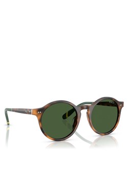Okulary przeciwsłoneczne Polo Ralph Lauren 0PH4204U 53 608971 Brązowy ze sklepu eobuwie.pl w kategorii Okulary przeciwsłoneczne damskie - zdjęcie 183971808