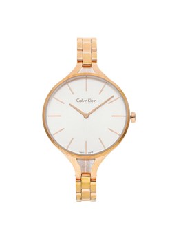 Zegarek Calvin Klein Graphic K7E23646 Złoty ze sklepu eobuwie.pl w kategorii Zegarki - zdjęcie 183972029