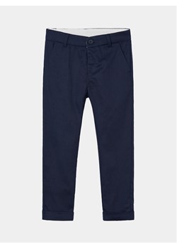 Mayoral Spodnie materiałowe 3542 Granatowy Slim Fit ze sklepu MODIVO w kategorii Spodnie chłopięce - zdjęcie 183985117