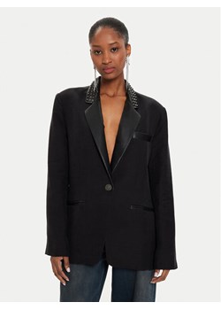 One Teaspoon Marynarka 26479 Czarny Relaxed Fit ze sklepu MODIVO w kategorii Marynarki damskie - zdjęcie 183985156