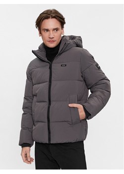 Calvin Klein Kurtka zimowa Crinkle K10K110336 Brązowy Regular Fit ze sklepu MODIVO w kategorii Kurtki męskie - zdjęcie 183985176