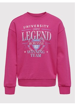 Kids ONLY Bluza Luna 15271353 Różowy Regular Fit ze sklepu MODIVO w kategorii Bluzy dziewczęce - zdjęcie 183985246