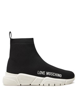 LOVE MOSCHINO Sneakersy JA15343G1LIZ4000 Czarny ze sklepu MODIVO w kategorii Buty sportowe damskie - zdjęcie 183985257