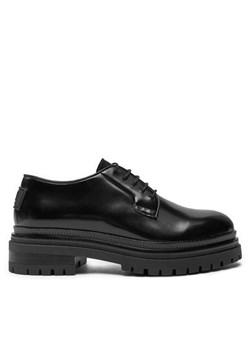 Weekend Max Mara Oxfordy Haiti24255261146 Czarny ze sklepu MODIVO w kategorii Półbuty damskie - zdjęcie 183985409