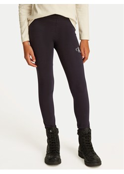 Calvin Klein Jeans Legginsy IG0IG02137 M Czarny Slim Fit ze sklepu MODIVO w kategorii Spodnie dziewczęce - zdjęcie 183985427