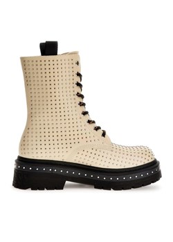 Guess Trapery Joya FL7JYA PEL10 Beżowy ze sklepu MODIVO w kategorii Workery damskie - zdjęcie 183985448
