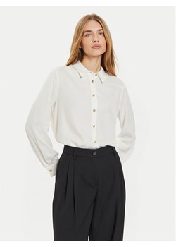 Tommy Hilfiger Koszula WW0WW43066 Écru Regular Fit ze sklepu MODIVO w kategorii Koszule damskie - zdjęcie 183985459