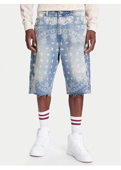 Karl Kani Szorty jeansowe Paisley PD00005502 Niebieski Regular Fit ze sklepu MODIVO w kategorii Spodenki męskie - zdjęcie 183985476