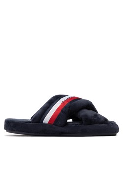 Tommy Hilfiger Kapcie Comfy Home Slippers With Straps FW0FW06587 Granatowy ze sklepu MODIVO w kategorii Kapcie damskie - zdjęcie 183985516