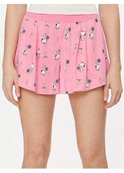 United Colors Of Benetton Szorty piżamowe 35I73900H Różowy Relaxed Fit ze sklepu MODIVO w kategorii Piżamy damskie - zdjęcie 183985527