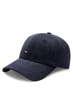 Tommy Hilfiger Czapka z daszkiem Essential Flag Cap AW0AW17368 Granatowy - id: 0000304084324 - marki Tommy Hilfiger - 183985528 Tommy Hilfiger Czapka z daszkiem Essential Flag Cap AW0AW17368 Granatowy ze sklepu MODIVO w kategorii Czapki z daszkiem męskie - zdjęcie 183985528