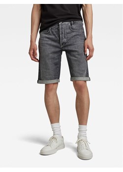 G-Star Raw Szorty jeansowe D10064-D324-D908 Szary Slim Fit ze sklepu MODIVO w kategorii Spodenki męskie - zdjęcie 183985537