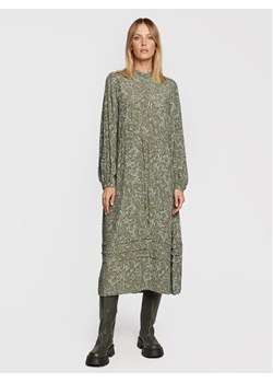 Moss Copenhagen Sukienka koszulowa Jenica 16941 Zielony Regular Fit ze sklepu MODIVO w kategorii Sukienki - zdjęcie 183985629