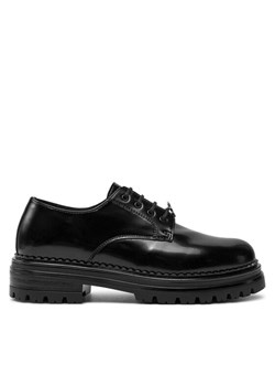 Calvin Klein Jeans Oxfordy Low Cut Lace-Up V4A4-81028-1453 S Czarny ze sklepu MODIVO w kategorii Półbuty dziecięce - zdjęcie 183985658