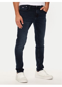 Tommy Jeans Jeansy Austin DM0DM20399 Granatowy Slim Fit ze sklepu MODIVO w kategorii Jeansy męskie - zdjęcie 183985679