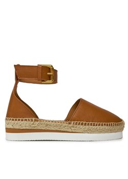 See By Chloé Espadryle SB26150 Brązowy ze sklepu MODIVO w kategorii Espadryle damskie - zdjęcie 183985719