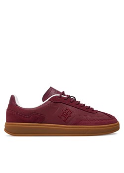 Tommy Hilfiger Sneakersy Heritage FW0FW08186 Bordowy ze sklepu MODIVO w kategorii Buty sportowe damskie - zdjęcie 183985729