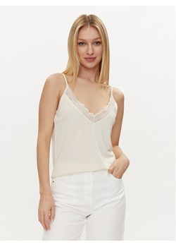 Vero Moda Top Imila 10307232 Beżowy Regular Fit ze sklepu MODIVO w kategorii Bluzki damskie - zdjęcie 183985736
