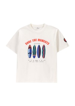 Coccodrillo T-Shirt WC5143202HBJ Écru Regular Fit ze sklepu MODIVO w kategorii T-shirty chłopięce - zdjęcie 183985745
