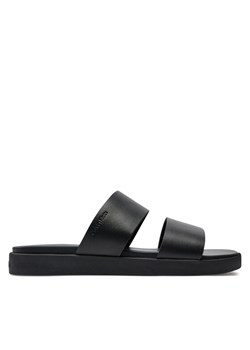 Calvin Klein Klapki Double Strap HM0HM01414 Czarny ze sklepu MODIVO w kategorii Klapki męskie - zdjęcie 183985747