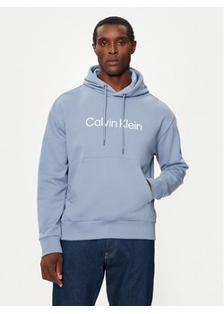 Calvin Klein Bluza Hero K10K111345 Niebieski Comfort Fit ze sklepu MODIVO w kategorii Bluzy męskie - zdjęcie 183985765