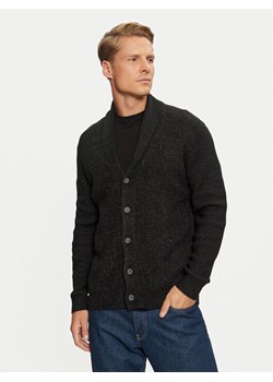 Lindbergh Kardigan 30-804059B Czarny Relaxed Fit ze sklepu MODIVO w kategorii Swetry męskie - zdjęcie 183985838