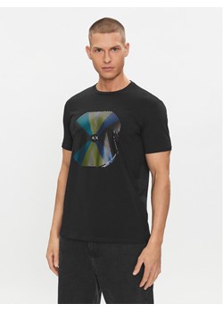 Armani Exchange T-Shirt 3DZTJK ZJE6Z 1200 Czarny Regular Fit ze sklepu MODIVO w kategorii T-shirty męskie - zdjęcie 183985988
