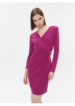 Fracomina Sukienka koktajlowa FQ23WD1007W62601 Różowy Slim Fit ze sklepu MODIVO w kategorii Sukienki - zdjęcie 183986039