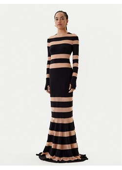 NORMA KAMALI Sukienka codzienna KK3243PM808239 Czarny Slim Fit ze sklepu MODIVO w kategorii Sukienki - zdjęcie 183986059