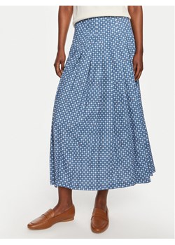 Tommy Hilfiger Spódnica plisowana WW0WW42254 Niebieski Regular Fit ze sklepu MODIVO w kategorii Spódnice - zdjęcie 183986106
