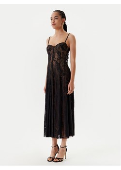 NORMA KAMALI Sukienka koktajlowa ST1253LNP40850 Czarny Slim Fit ze sklepu MODIVO w kategorii Sukienki - zdjęcie 183992848