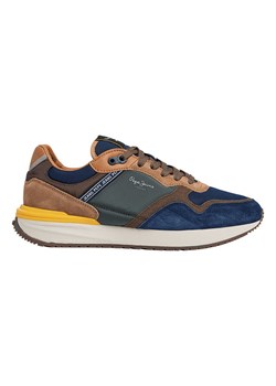 Pepe Jeans FOOTWEAR Sneakersy "Buster Pro" w kolorze granatowo-jasnobrązowym - id: 16281185 - marki Pepe Jeans - 183994245 Pepe Jeans FOOTWEAR Sneakersy "Buster Pro" w kolorze granatowo-jasnobrązowym ze sklepu Limango Polska w kategorii Buty sportowe męskie - zdjęcie 183994245