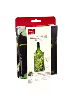 Vacu Vin Schładzacz &quot;Aktiv&quot; w kolorze zielonym do wina ze sklepu Limango Polska w kategorii Naczynia - zdjęcie 183994425