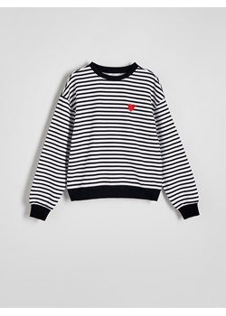 Reserved - Bluza z haftem - czarny ze sklepu Reserved w kategorii Bluzy damskie - zdjęcie 183994909