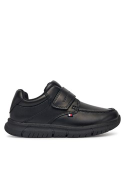 Półbuty Tommy Hilfiger Low Cut Velcro Shoe T3B4-33176-1355 M Czarny ze sklepu eobuwie.pl w kategorii Półbuty dziecięce - zdjęcie 183995185