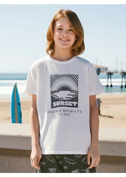 Sinsay - Koszulka z nadrukiem - kremowy ze sklepu Sinsay w kategorii T-shirty chłopięce - zdjęcie 183998126