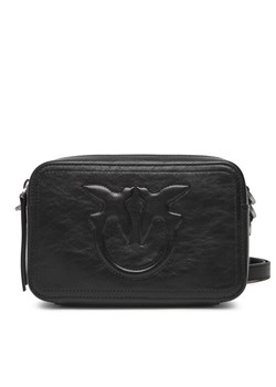 Torebka PINKO Carrie Camera Bag Classic PE 25 PLTT 104336 A26J Czarny ze sklepu eobuwie.pl w kategorii Listonoszki - zdjęcie 183998385