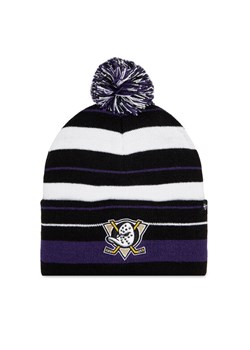 Czapka 47 Brand NHL Anaheim Ducks Power Line 47 H-PLINE25ACE-BK Czarny ze sklepu eobuwie.pl w kategorii Czapki zimowe męskie - zdjęcie 183998457